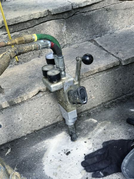 Cement Lifting in Lake Stevens